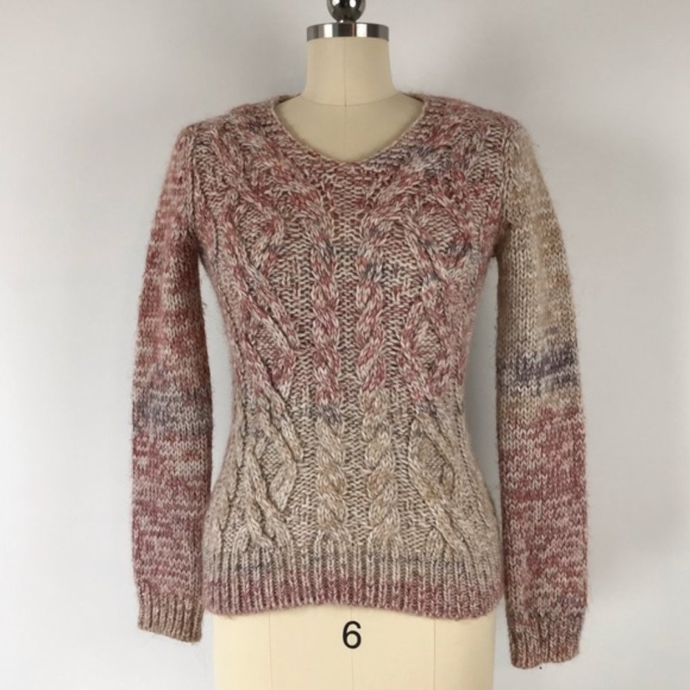 Anthropologie Elsamanda  Alpaca Blend Knit Sweater